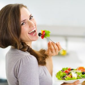 eating with veneers